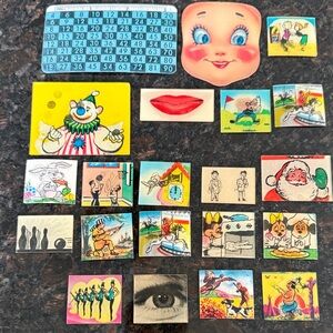 Vintage Lenticular Images - 21 In Total